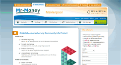 Desktop Screenshot of makler-bund.de